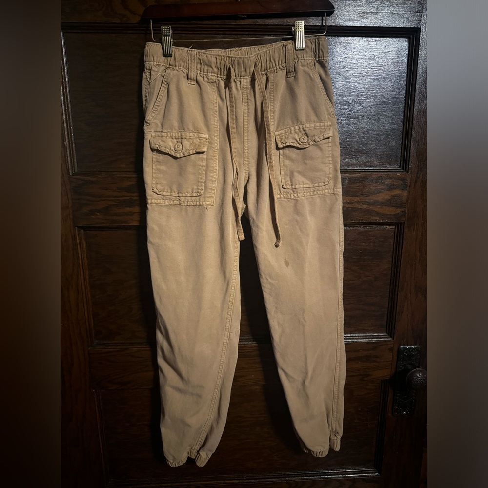 Aerie Women's Tan Cargo Pants, Size XS